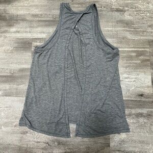 GAP Heather Gray Sleeveless Tank Top
